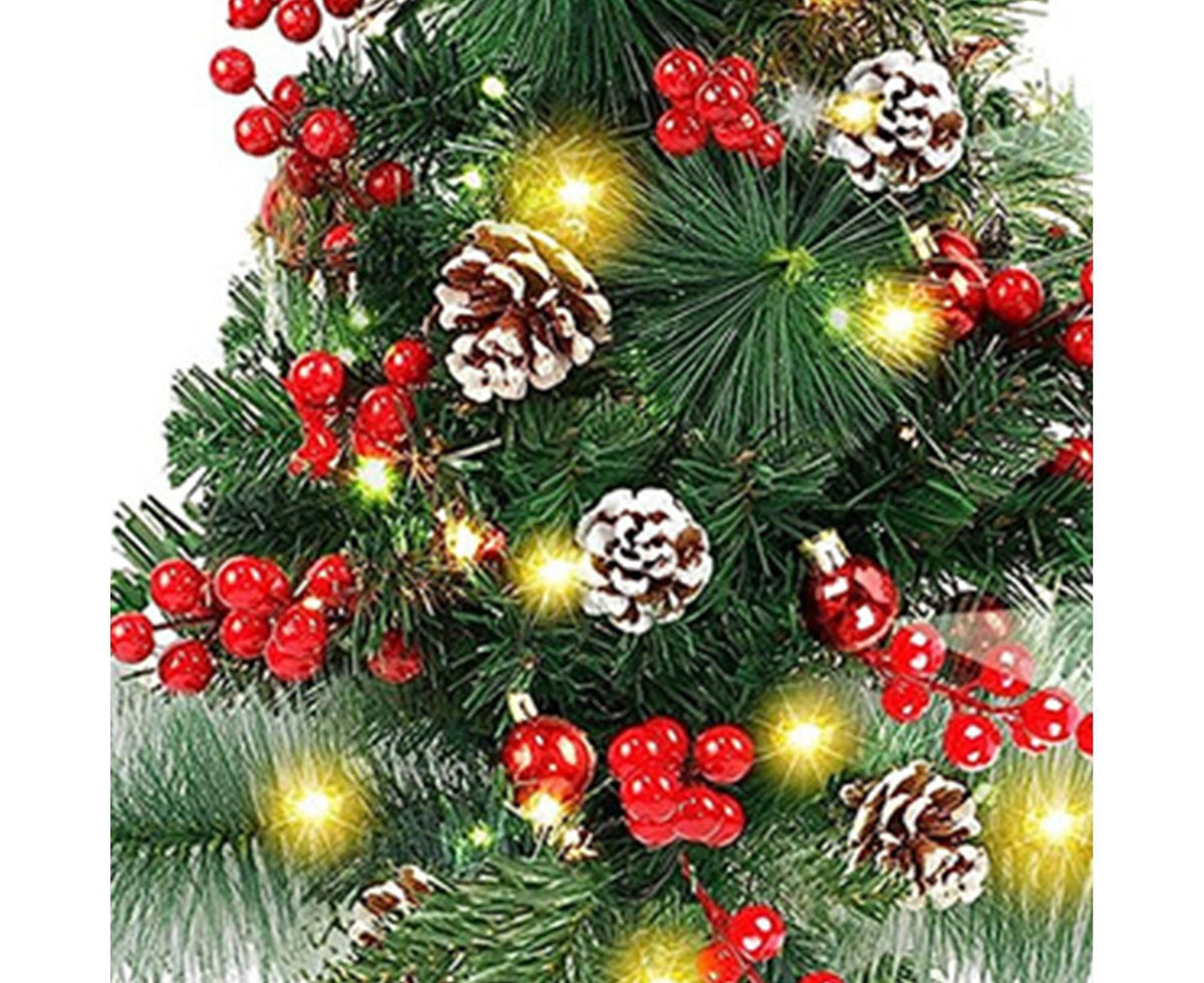 Solar Christmas Tree Garden Stake Lights Outdoor Christmas Tree Lighted Yard Decorations