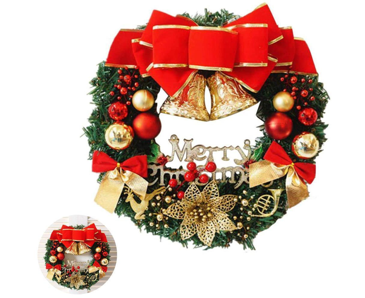 Creative Christmas Door Wreath Christmas Garland Wreaths 30cm