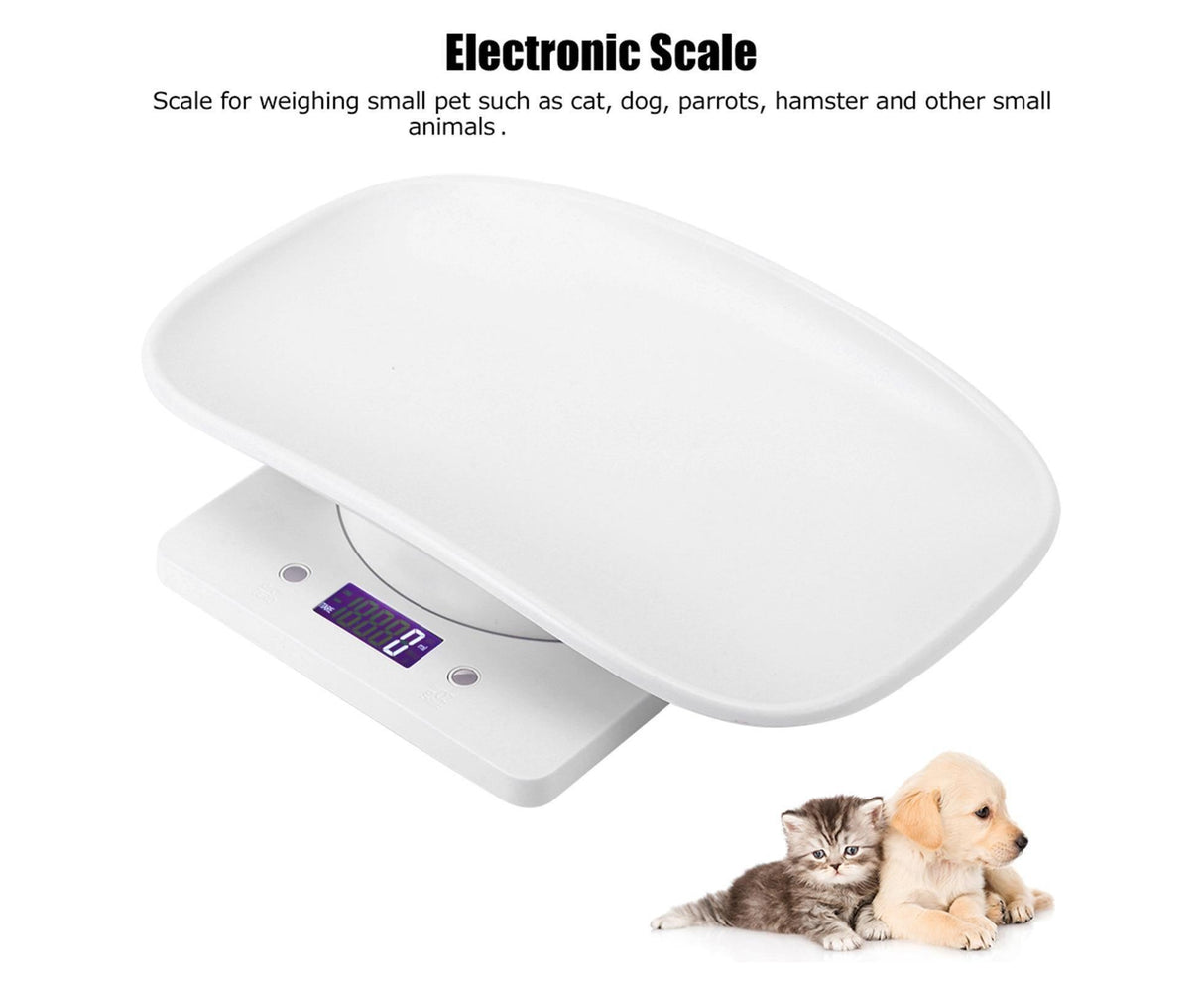 10kg/1g Digital Small Pet Weight Scale for Cats Dogs Measure Tool Electronic Kitchen Scale