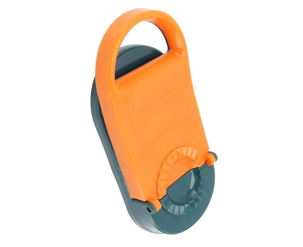 2 in 1 Manual Dumpling Maker Kitchen Dumpling Making Tool Household Multifunctional Dumpling Mold Orange
