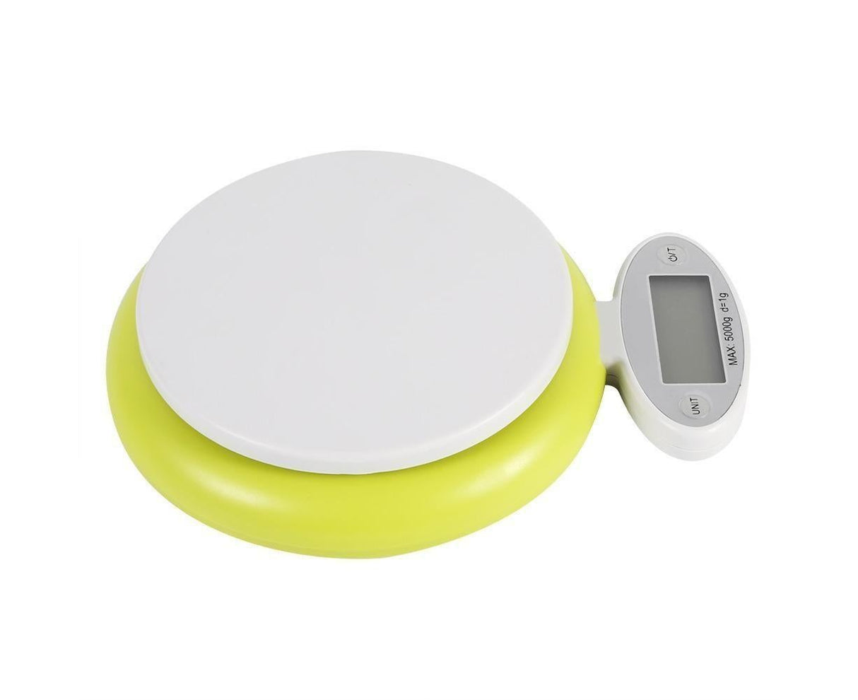 5Kg/1g LCD Display Electronic Digital Kitchen Food Scales Weighing With Bowl Home Kitchen Tool