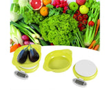 5Kg/1g LCD Display Electronic Digital Kitchen Food Scales Weighing With Bowl Home Kitchen Tool