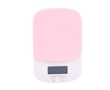DIY Kitchen Electronic Scale 0.1g HighAccuracy Portable Mini Scale for Kitchen Home(Pink )