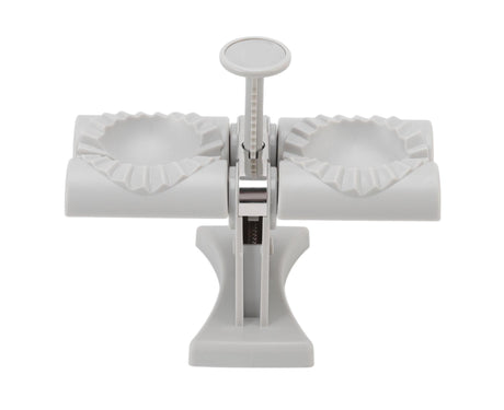 Dumpling Mold Machine Automatic ABS and Stainless Steel Double Head Dumpling Maker for Home Kitchen