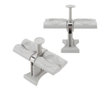 Dumpling Mold Machine Automatic ABS and Stainless Steel Double Head Dumpling Maker for Home Kitchen