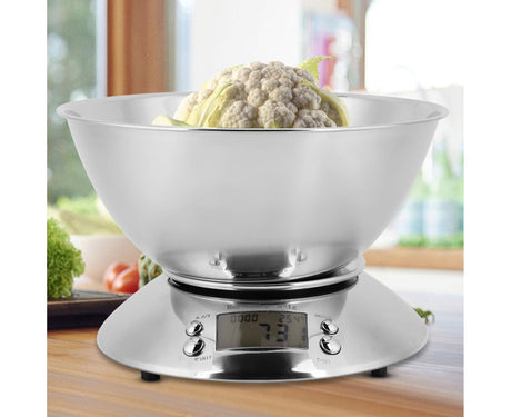 Electronic Digital Stainless Steel Kitchen Scale Food Meat Weighing Scale