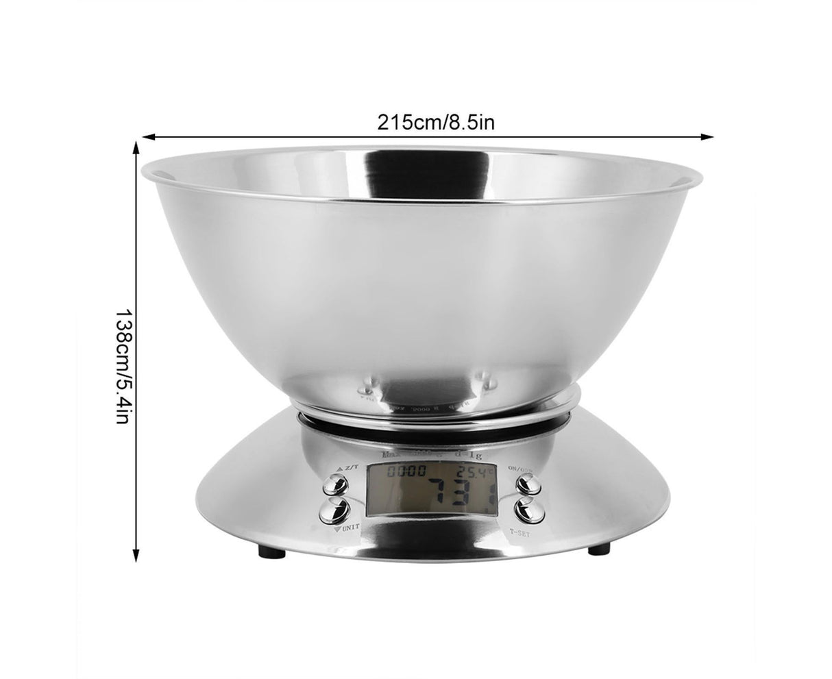 Electronic Digital Stainless Steel Kitchen Scale Food Meat Weighing Scale