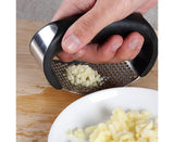 Garlic Grater Stainless Steel Manual Garlic Crusher Pressing Tool Household Kitchen Supplies