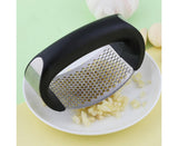 Garlic Grater Stainless Steel Manual Garlic Crusher Pressing Tool Household Kitchen Supplies