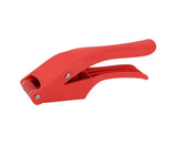 Garlic Press Multipurpose 2 in 1 Efficient Easy To Squeeze Ergonomic Handle Garlic Mincer Tool for Kitchen Red