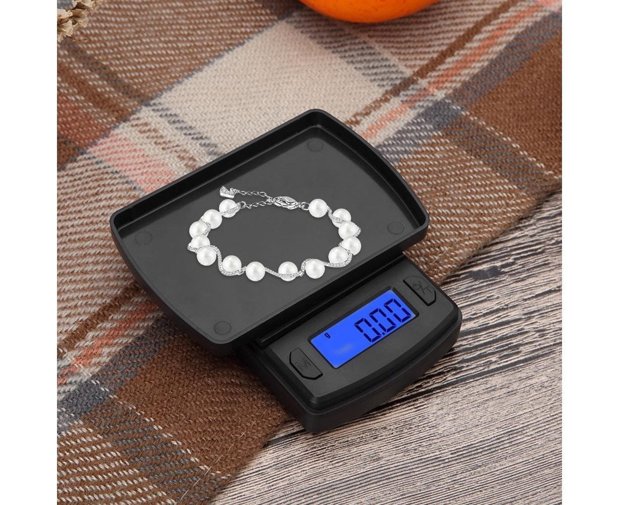 Mini Jewelry Scale Portable Electronic Scale Balance Weighter for Kitchen Jewelry Weighting 500g/0.01g