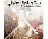 Siphon Tube Filter 35cm Auto Home Kitchen Tool for Beer Wine Bucket Fit for Household Making Wine