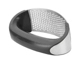 Stainless Steel Garlic Press Mincer Crusher with Cleaning Brush and Garlic Peeler Kitchen Tool