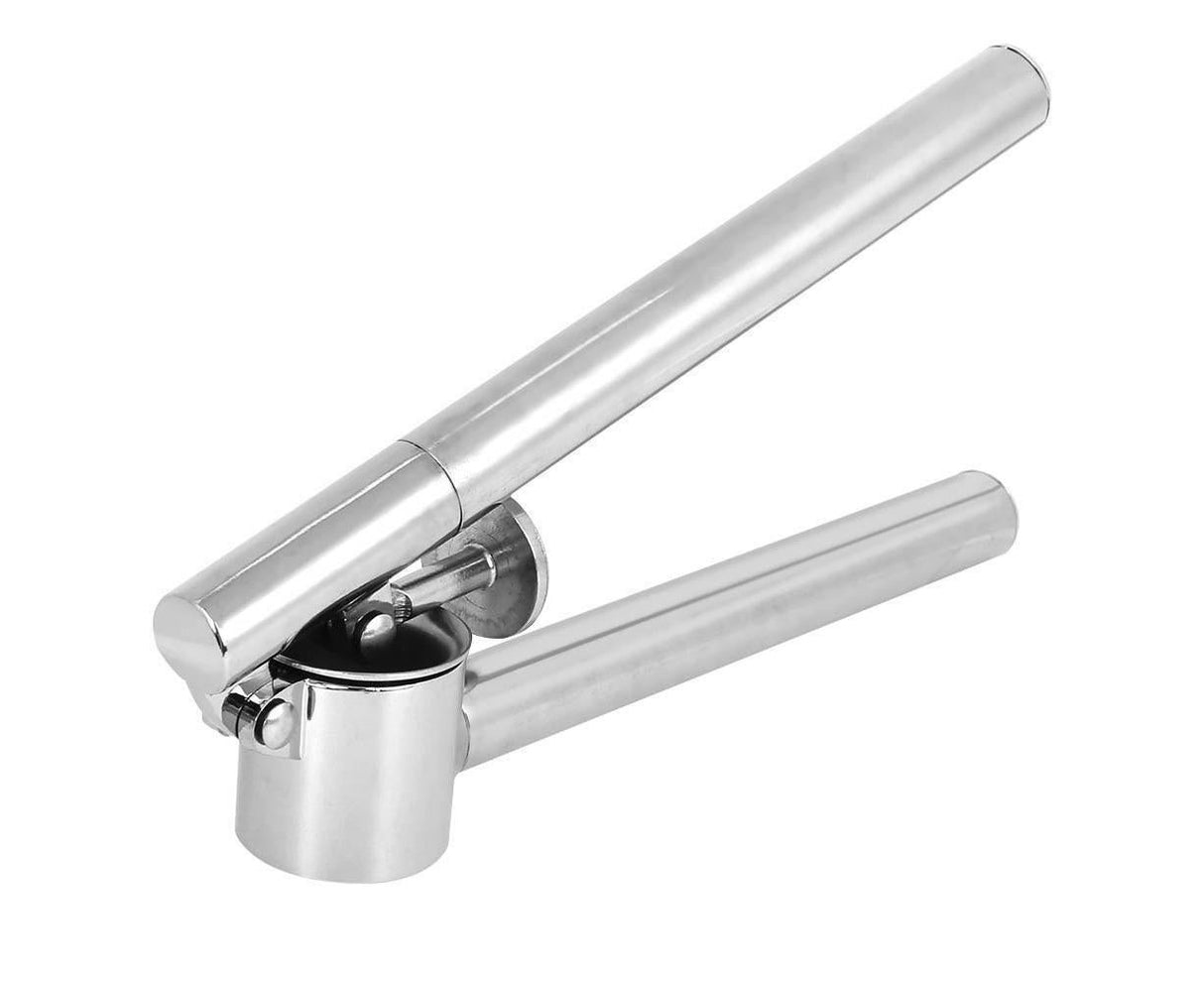 Stainless Steel Manual Food Garlic Press Crusher Mincer Squeezer Household Kitchen Utensils