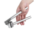 Stainless Steel Manual Food Garlic Press Crusher Mincer Squeezer Household Kitchen Utensils