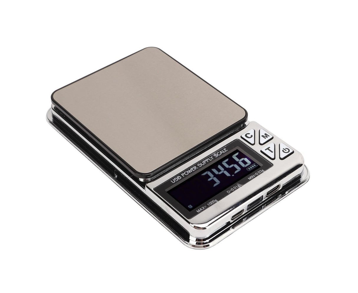 USB Electric Jewelry Flat Weighing Scale Electronic Kitchen Food Coffee Weighing Scale 200mAh