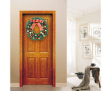 Christmas Wreath, Artificial Winter Christmas Red Wreath, Front Door Christmas Wreath for Indoor Outdoor Home Office Wall Wedding - B - 40cm