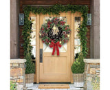 30cm Christmas Wreath for Nativity Scene, Christmas Decorations, Artificial Christmas Wreath
