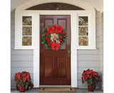 40cm Christmas Wreath for Nativity Scene, Christmas Decorations, Artificial Christmas Wreath