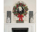 40cm Christmas Wreath for Nativity Scene, Christmas Decorations, Artificial Christmas Wreath