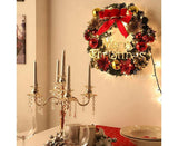 40cm Christmas Wreath, Christmas Decorations, Artificial Christmas Garland, Merry Christmas Ornament
