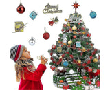 32 Christmas Tree Decoration Balls Christmas Tree Decoration Gift Box Christmas Tambourine Letter