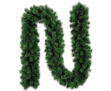 Christmas Wreath Decoration 8.9 Ft Christmas Wreath Artificial Tree Wreath, Suitable for Outdoor and Indoor Non-light Green