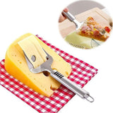 Silver Stainless Steel Cheese Peeler  Slicer Cutter Butter Slice Cutting Knife Kitchen Cooking Tools