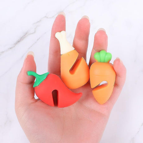 Silicone Pot Lid Holder Anti-spill Rack Heat-resistant Anti-overflow Stoppers Pot Cover Lifter Holder Durable Kitchen Gadgets