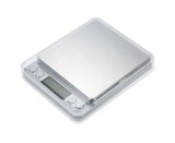 3000g/0.1g Accurate Kitchen Scale High-precision Jewelry Scale Mini Food Scale Electric Kitchen Scale with Two Trays Kitchen Baking Scale