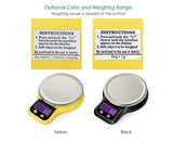 Kitchen Scale Food Scale Mini Electronic Platform Scale Digital Scale with Stainless Steel Platform Scale