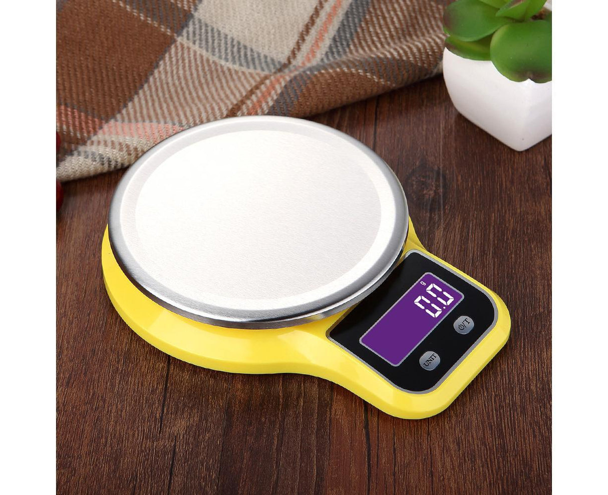 Kitchen Scale Food Scale Mini Electronic Platform Scale Digital Scale with Stainless Steel Platform Scale