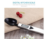 300g Food Spoon Scale Digital Kitchen Spoon Scale LCD Display Scale Weight G OZ GN CT for Baking Cooking Portable Food Scale 0.1g Precise