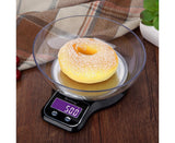WeiHeng 1g to 5kg Kitchen Food Scale with Weighing Bowl Variant Size Value 1g to 5kg