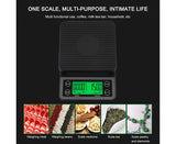 Accurate Electric Kitchen Scale,Coffee Scale with Timer High-precision Kitchen Scale Mini Electronic Platform Scale Food Weighing Scale