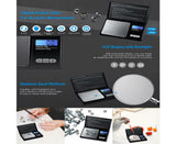 Electronic Pocket Mini Digital Gold Jewellery kitchen Scales 0.1G to 1000 Grams