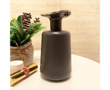 Bathroom Kitchen Lotion Shampoo Liquid Soap Dispenser Plastic Storage Bottle-Black