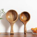 Wooden Spoon Solid Wood Water Spoon Rice Spoon Multipurpose Tableware Kitchen Utensil