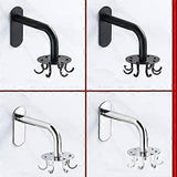 Kitchen Utensil Holder 360 Rotating Storage Hook, 8 Under Cabinet Hooks Kitchen Utensil