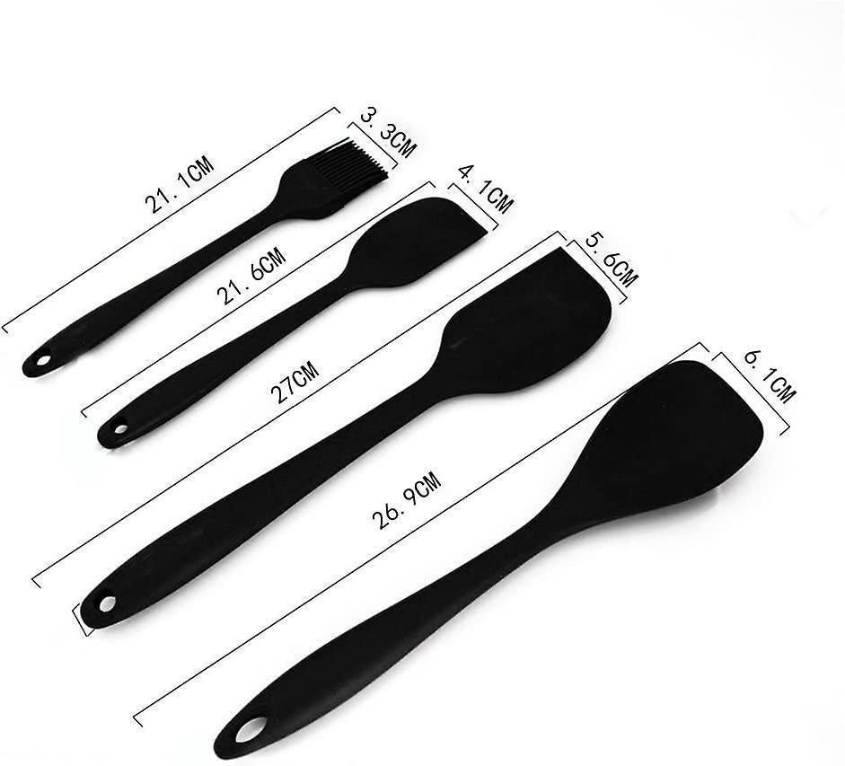 Kitchen Utensils Silicone Set, Bpa-free Silicone Kitchen Utensil Set, Dishwasher secure, Non-stick