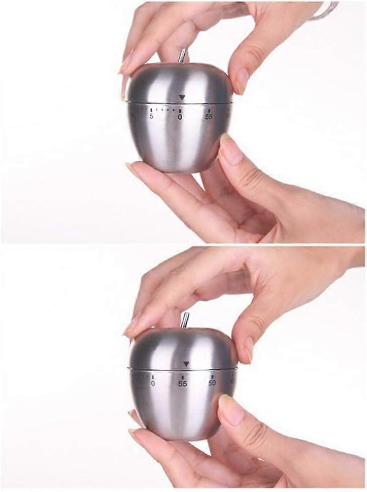 Mechanical Kitchen Timer Kitchen Timer 60 Minute Countdown Apple Shape Multifunction Kitchen Timer