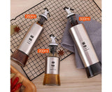 200/350/500ml Stainless Steel Oil Vinegar Bottle Dispenser Cruet Kitchen Gadget-200ML