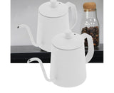 350ml Gooseneck Coffee Kettle, Stainless Steel Long Spout Tea Pot for Home or Office