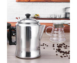 3L Tea Kettle, Aluminum Coffee Pot with V-Shaped Spout, Fast Heat Conduction