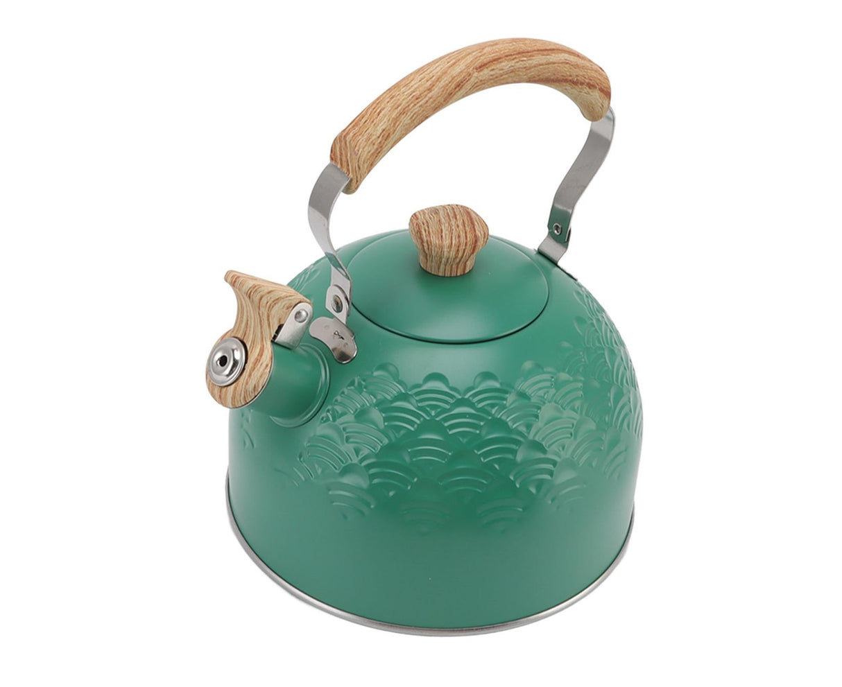 Whistling Kettle, 2.5L Capacity, Stainless Steel Stovetop Teapot for Boiling Water