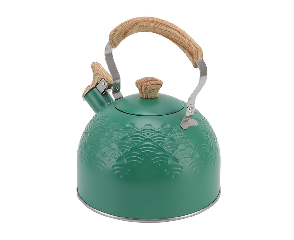 Whistling Kettle, 2.5L Capacity, Stainless Steel Stovetop Teapot for Boiling Water