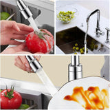 20CM Faucet Extender, Kitchen Sink Faucet Extender, Kitchen Faucet Extension, Faucet Sprayer Extension, 360 Kitchen Faucet Extension, Flexible Kit