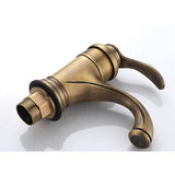 Bathroom Sink Faucet Nostalgia Brushed Brass Bathroom Faucet