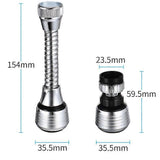 360 Rotating Faucet Aerator Water Saving Kitchen Faucet Filter