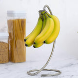 Modern Satin Nickel Banana Hanger Stand for Kitchen Countertop